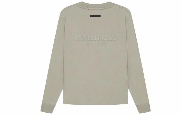 Fear of God Essentials SS21 Long Sleeve Tee Moss LogoT