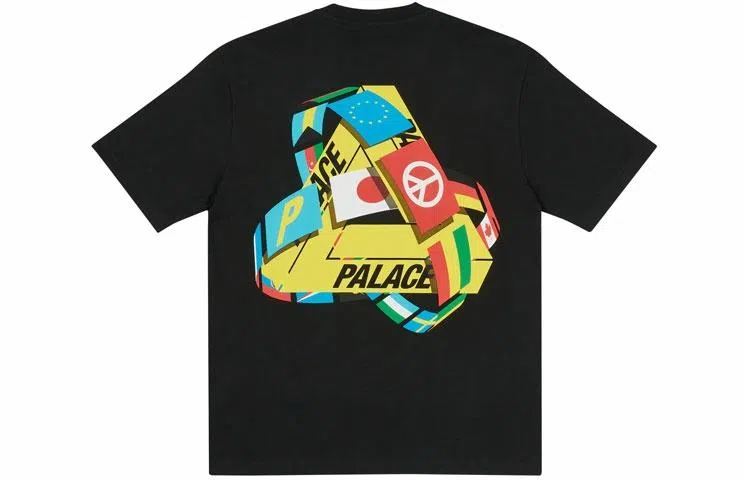 PALACE National Flag Triangle Print
