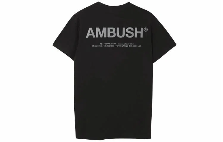 AMBUSH Back Logo T-Shirt Black