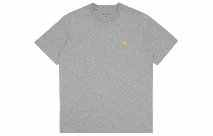 Carhartt WIP Logo T-Shirt Grey