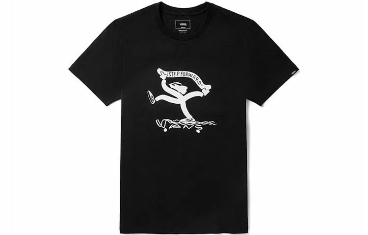 Vans x FIVEMONKER Abstract Crew Tee Black