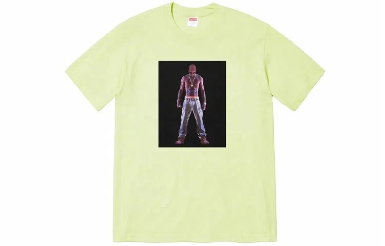 Supreme Tupac Hologram Tee Mint