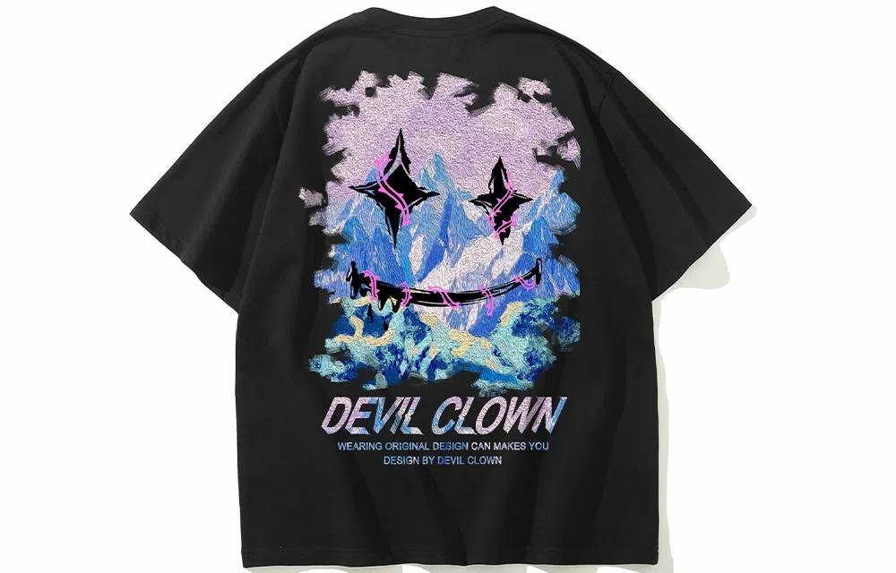 x devil clown T