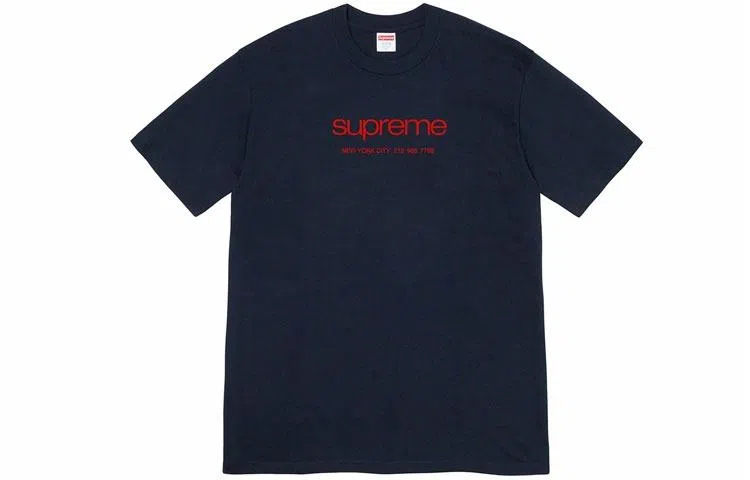 Supreme Shop Tee Navy