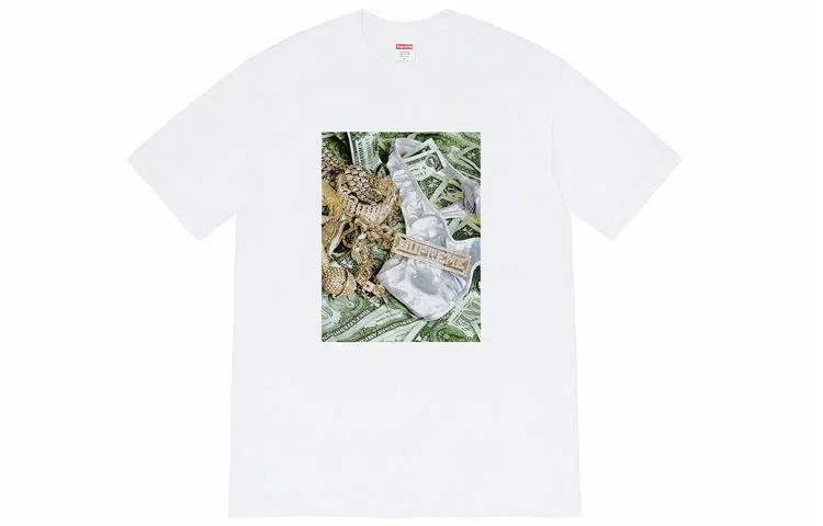 Supreme Bling Tee White