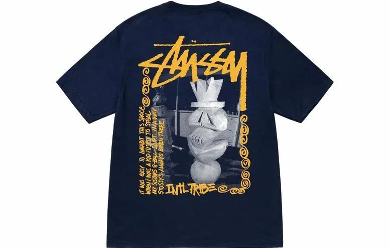 Stussy Sculpted Letter Print Tee