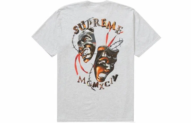 Supreme Laugh Now Tee Grey