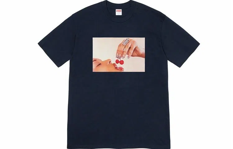 Supreme Cherries Tee Navy