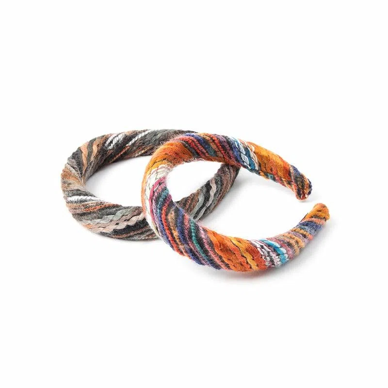 BAIJUAN Colorful Woven Headband