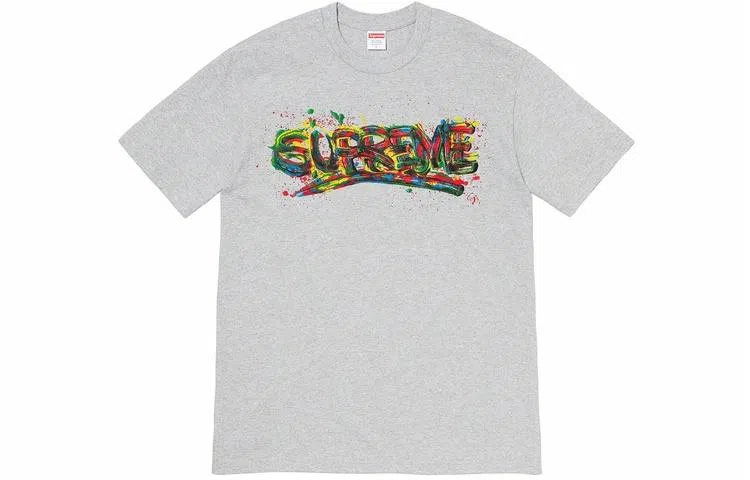 Supreme SS20 Week 1 Paint Logo Tee LogoT