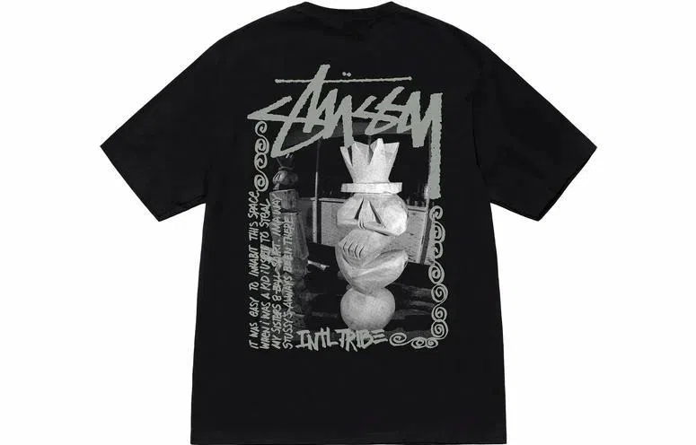 Stussy Sculpted Letter Print Tee