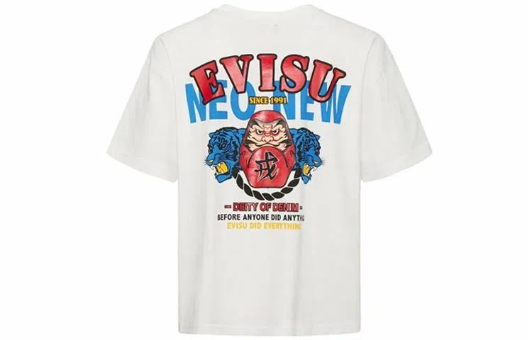 EVISU SS20 T-Shirt White