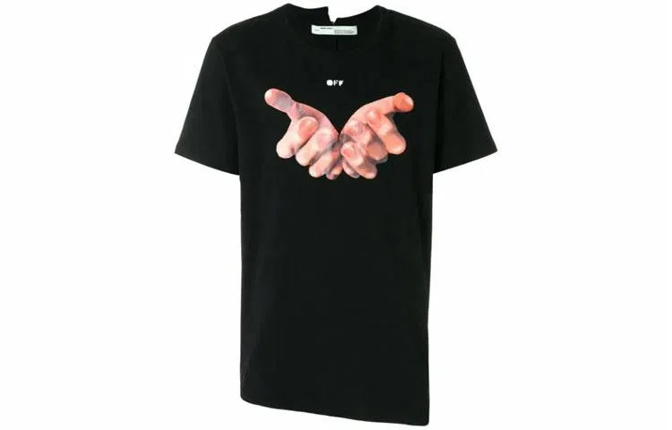 OFF-WHITE Magic Hand Short Sleeve Tee Black