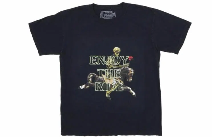 Travis Scott Cactus Jack Astro World T-Shirt Black