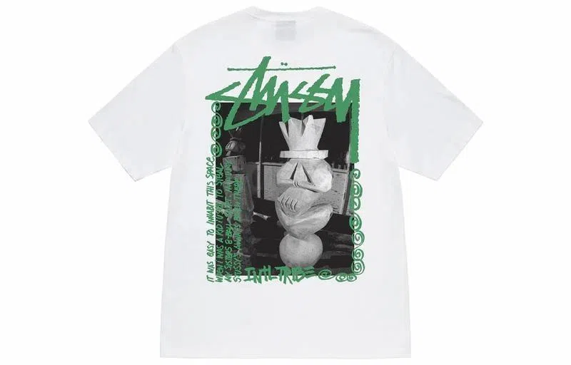 Stussy Sculpted Letter Print Tee