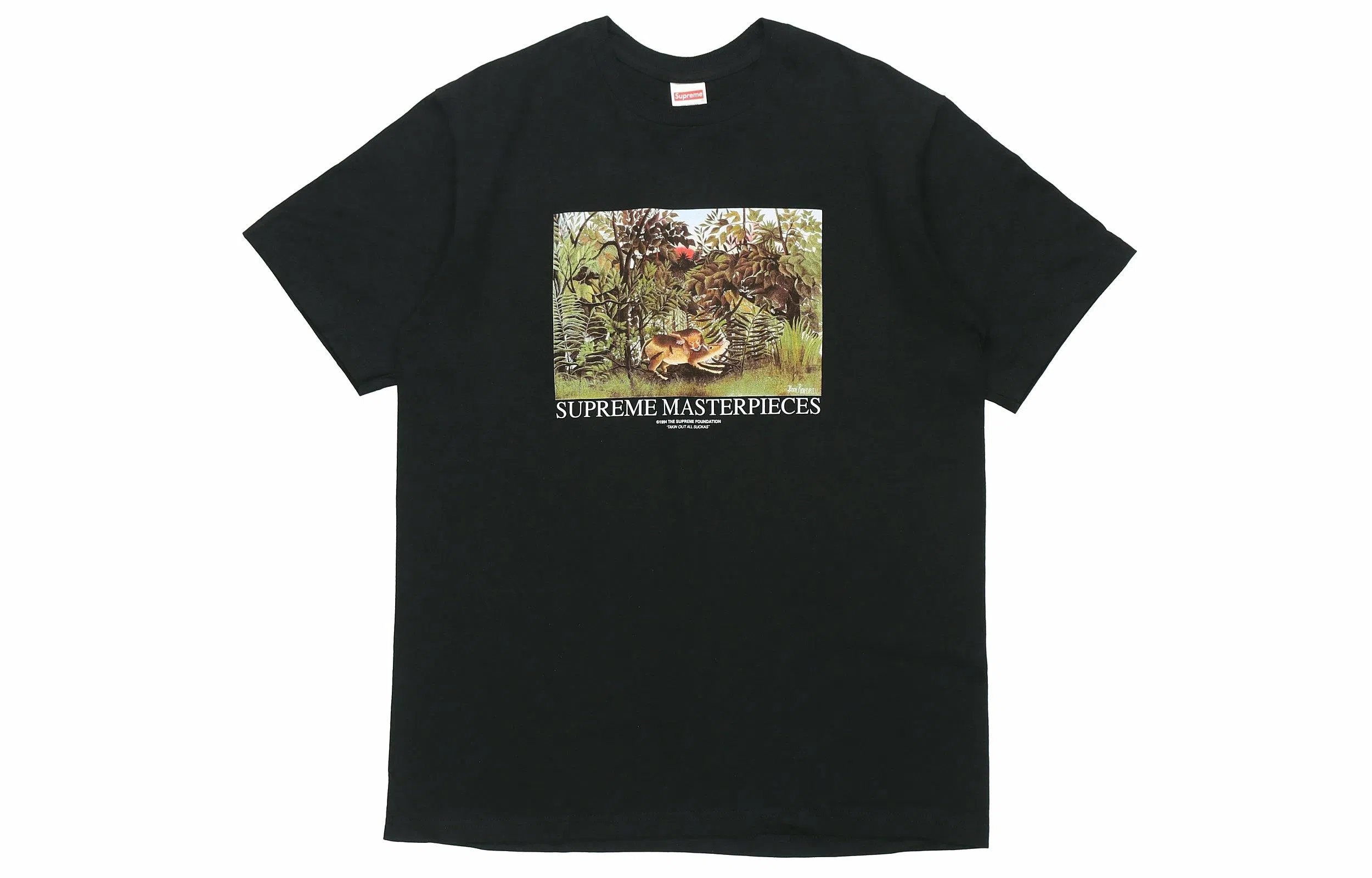 Supreme Masterpieces Tee Black