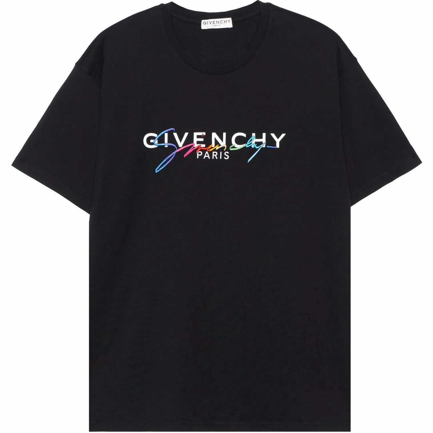 Givenchy Handwritten Logo T-Shirt Black