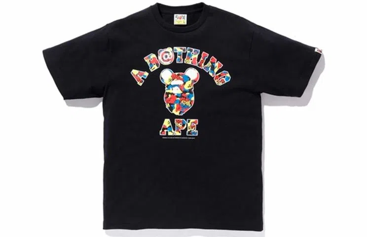 BAPE x Medicom Toy Ape Head Tee Black