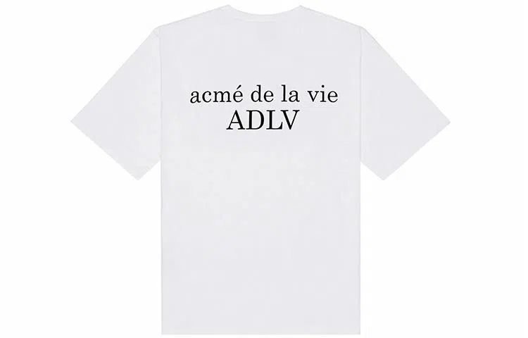acme de la vie ADLV Basic Short Sleeve T-shirt White