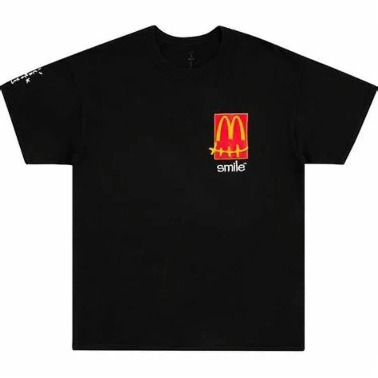 Travis Scott x McDonald Smile T-Shirt