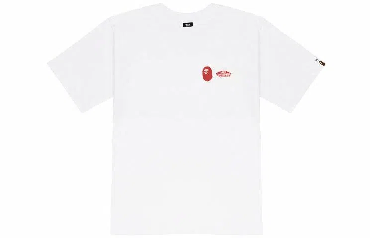 Vans BAPE SK8-Hi T-Shirt White