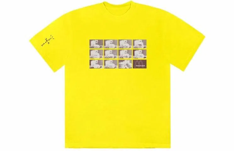 Travis Scott x McDonald’s Cactus Jack T-Shirt Yellow