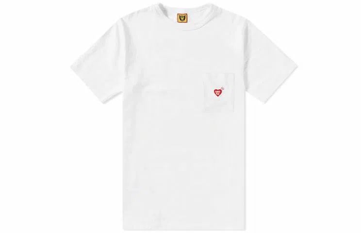 HUMAN MADE Back Print Pocket Tee White