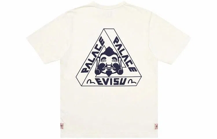 PALACE x EVISU Logo T-shirt White