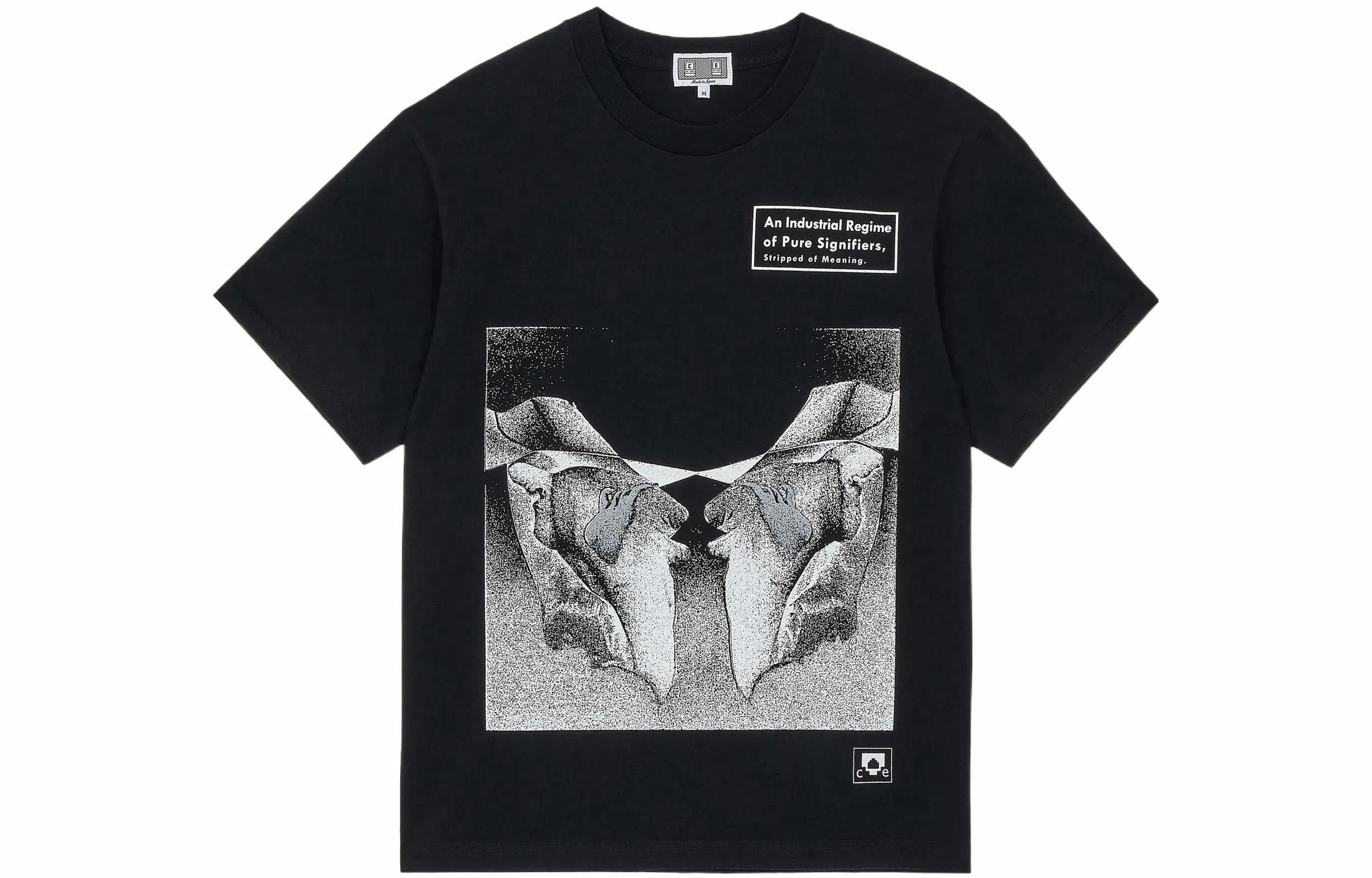 Cav Empt SS22 Industrial Regime T-Shirt Black T
