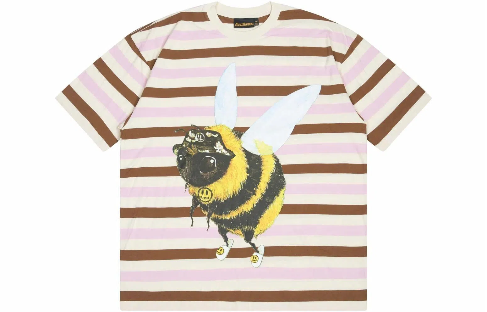 Drew House Bizzy Ss Tee Neapolitan Stripe