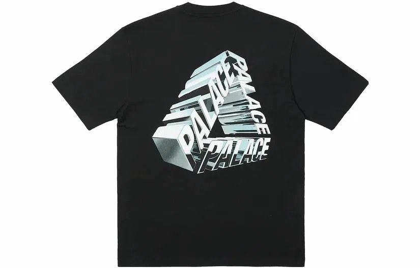 PALACE SS23 TRI-CHROME T-SHIRT BLACK LogoT