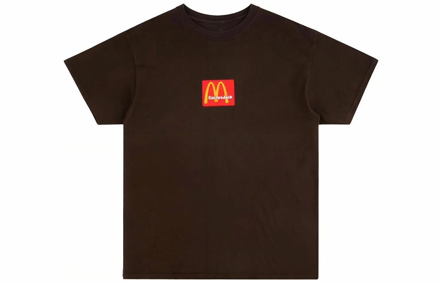 Travis Scott x McDonald Cactus Jack Brown Tee