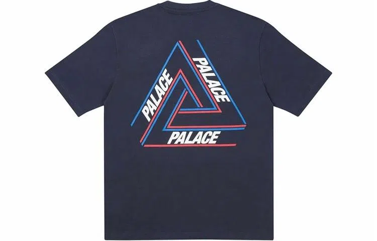 PALACE Basically A Triferg T-shirt Navy T