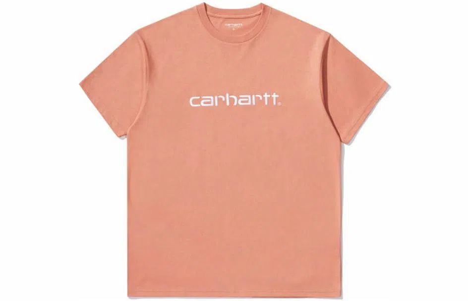 Carhartt WIP SS22 Logo Tee Pink