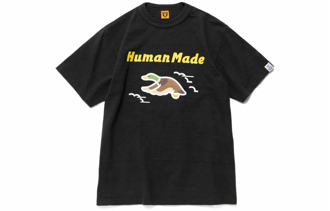 HUMAN MADE Heart Logo Duck Print T-Shirt