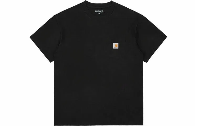 Carhartt WIP Logo Pocket T-Shirt Black
