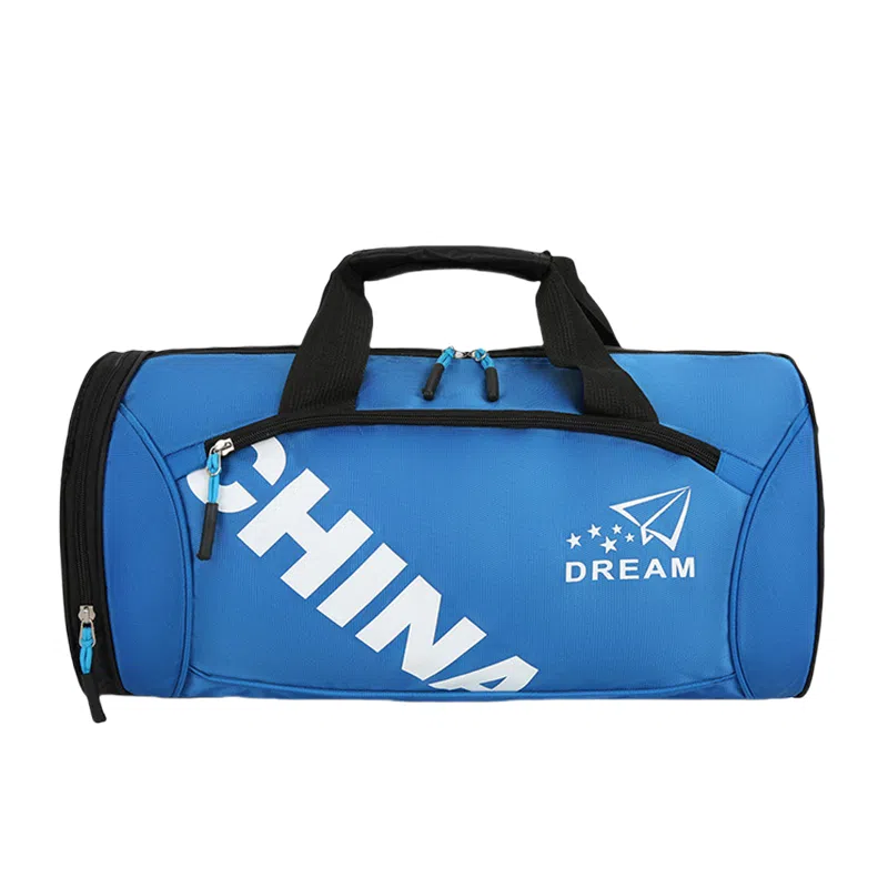 度森袋鼠 时尚百搭休闲运动风大容量 尼龙 健身包 男女同款情侣款 黑色/红色/绿色/蓝色/玫红色