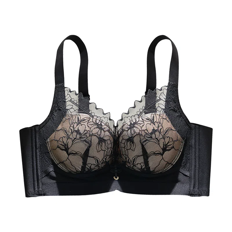 欧迪芬 小胸聚拢显大调整型无钢圈收副乳防下垂舒适文胸 女款