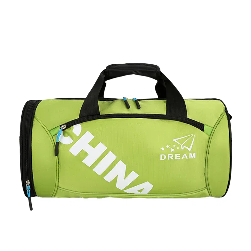 度森袋鼠 时尚百搭休闲运动风大容量 尼龙 健身包 男女同款情侣款 黑色/红色/绿色/蓝色/玫红色