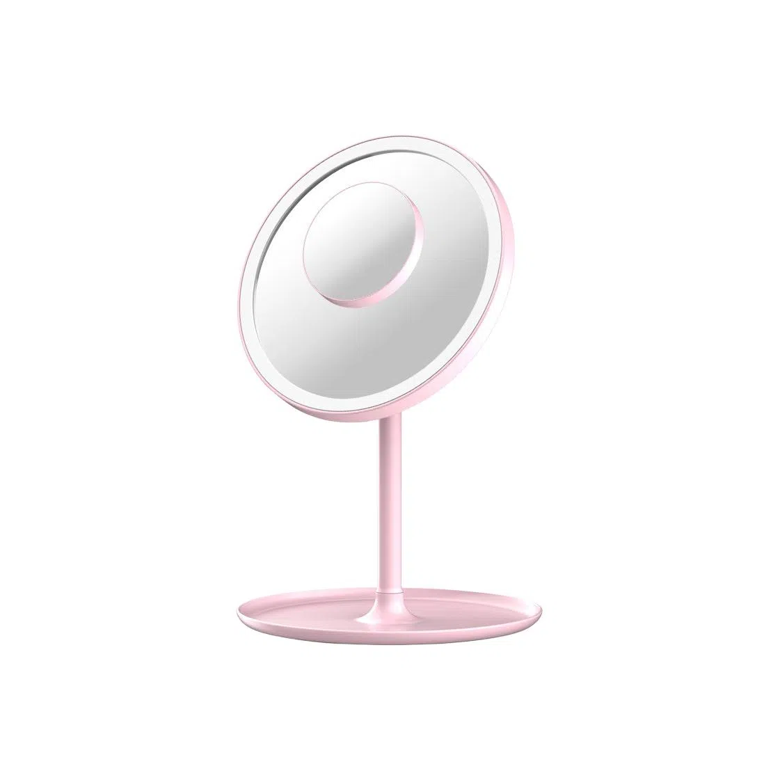 静玲珑 圆形补光台式化妆镜