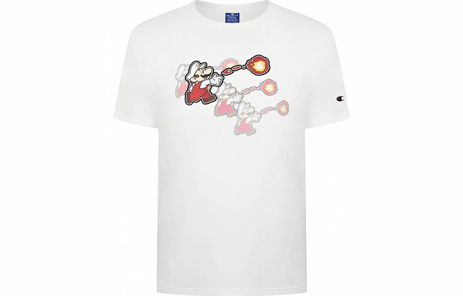 Champion x Nintendo Super Mario T-Shirt White