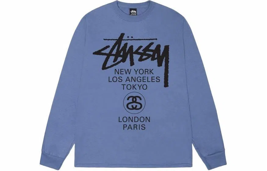 Stussy World Tour LS Tee