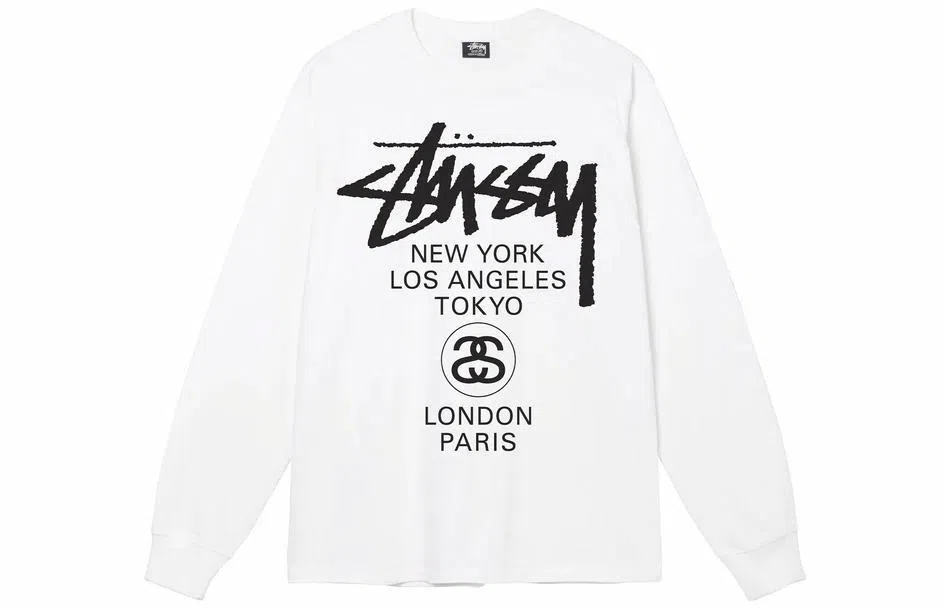 Stussy WORLD TOUR LS TEE T