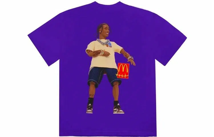 Travis Scott x McDonald's Action Figure Series Tee