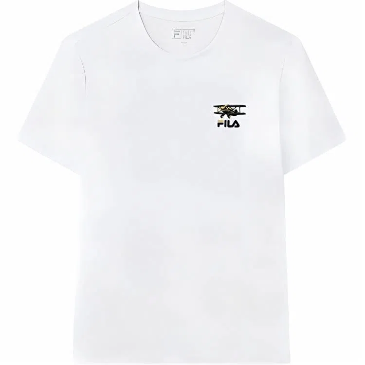 FILA Logo Print T-Shirt White
