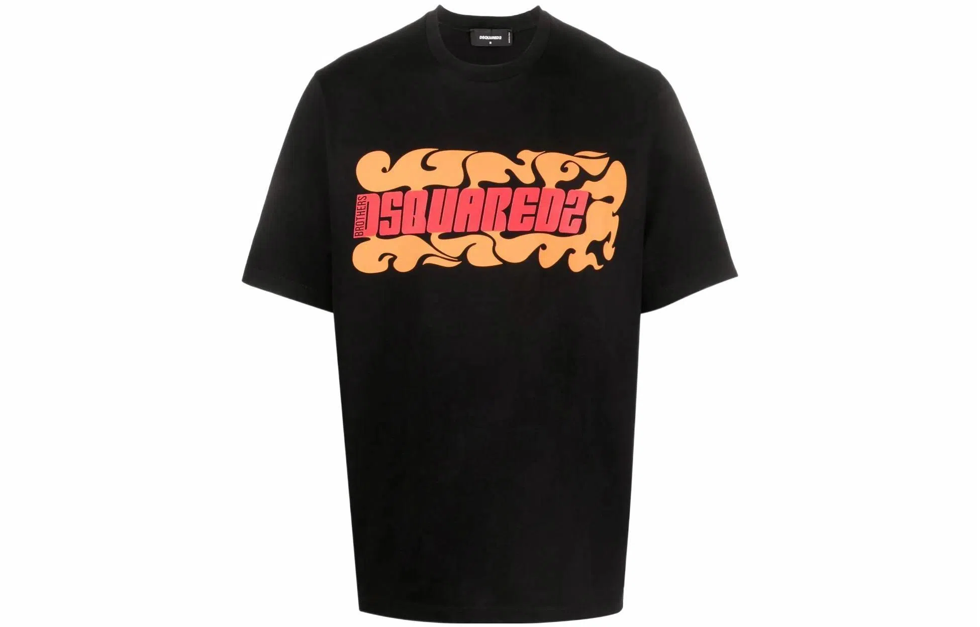 DSQUARED 2 SS22 Wave Logo Slouch T