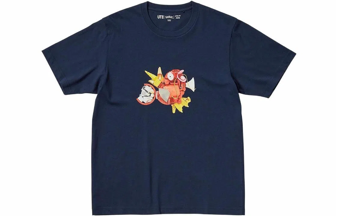 UNIQLO x Pokémon Anime Print Tee Navy