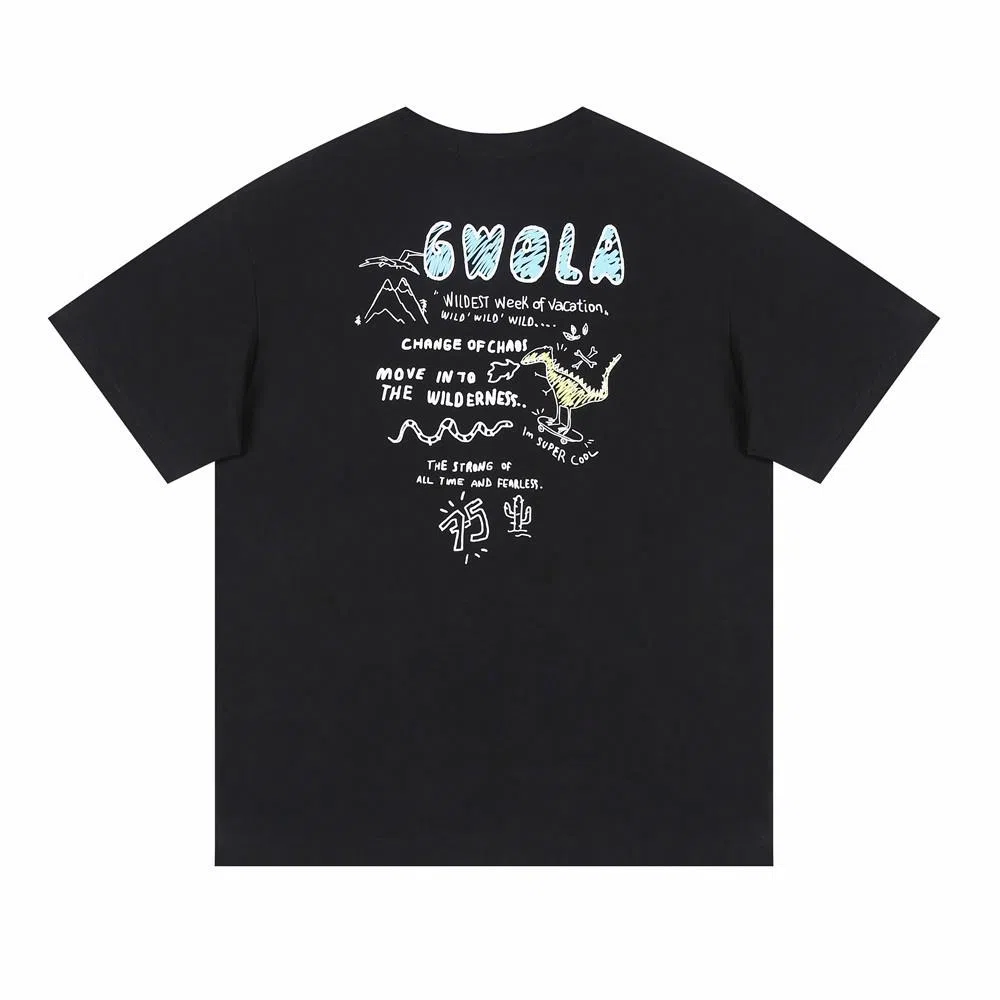 Gwola Logo Print T-Shirt