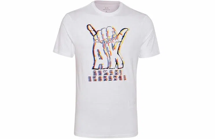 Armani Exchange AX Graphic T-Shirt White