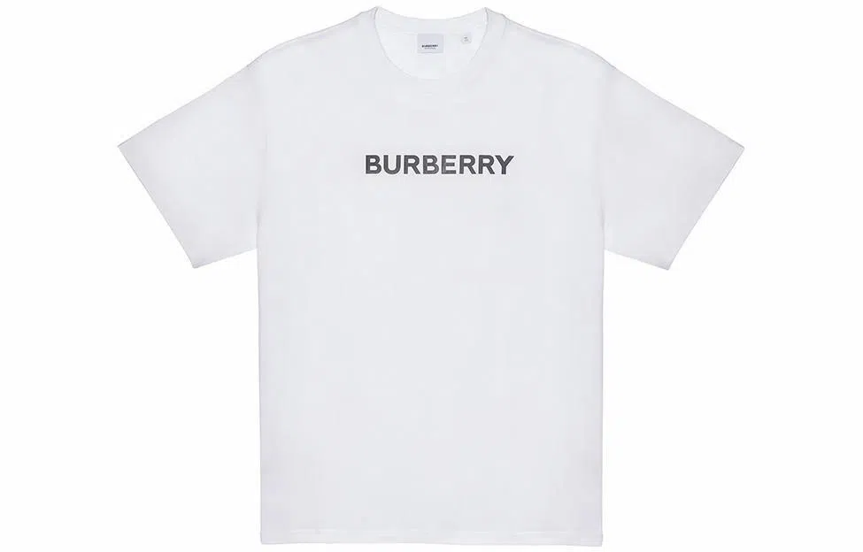 Burberry Logo Print T-Shirt White